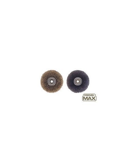Discos de pulir abrasivos de acabado DREMEL® MAX EZ SpeedClic, granos 180 y 280