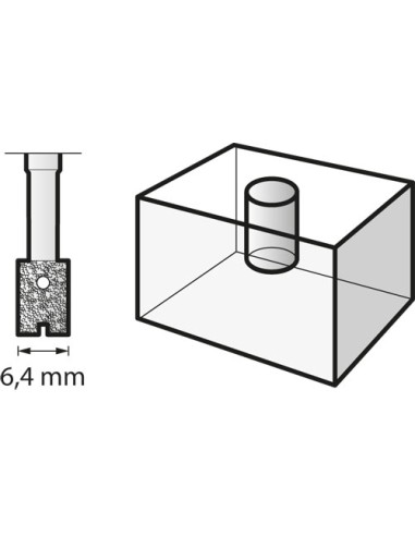DREMEL®, broca para cristal