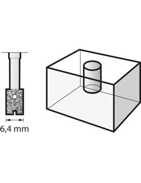 DREMEL®, broca para cristal