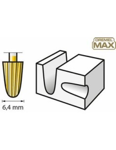 Broca de tallado DREMEL® MAX