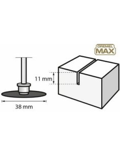 Disco de corte de diamante DREMEL® MAX EZ SPEEDCLIC