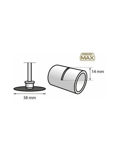 Disco de corte prémium de metal DREMEL® MAX EZ SPEEDCLIC