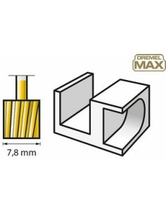 Broca de tallado DREMEL® MAX
