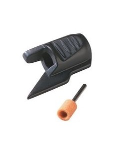 Complemento para afilar cuchillas de cortacésped