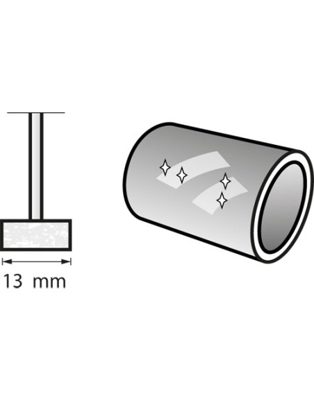 Disco de pulir 13 mm