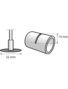 Disco de corte de 32 mm