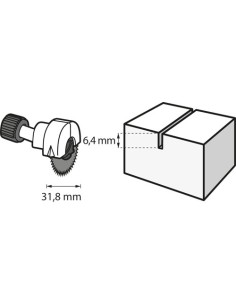 Hoja tronzadora 31,8 mm