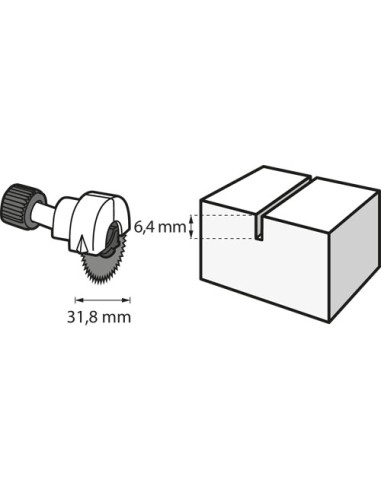 Hoja tronzadora 31,8 mm