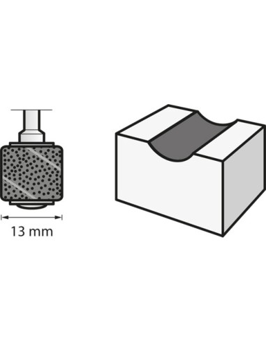 Kit de bandas de lijado variadas de 13 mm