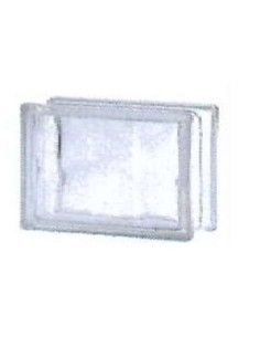BLOQUE VIDRIO 19X19X8 NEUTRO ONDULADO 2