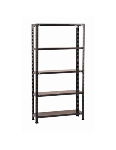 ESTANTERIA MET.C/torn.5 baldas 180X90X30 BLANCA