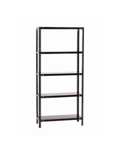 ESTANTERIA MET.C/torn.5 baldas 180X90X40 BLANCA