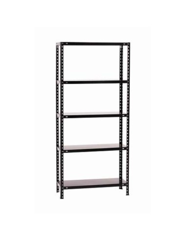 ESTANTERIA MET.C/torn.5 baldas 180X90X40 BLANCA
