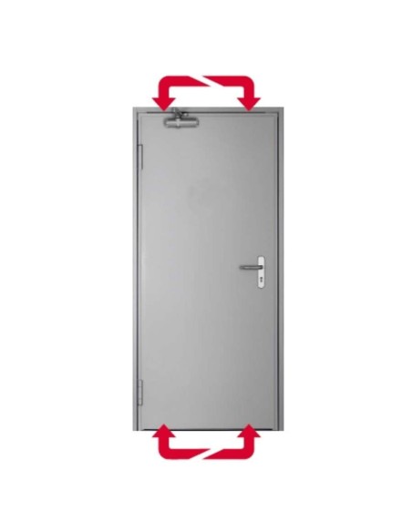 PUERTA CORTAFUEGO REVER. EI2-60 780X2050 RAL7038