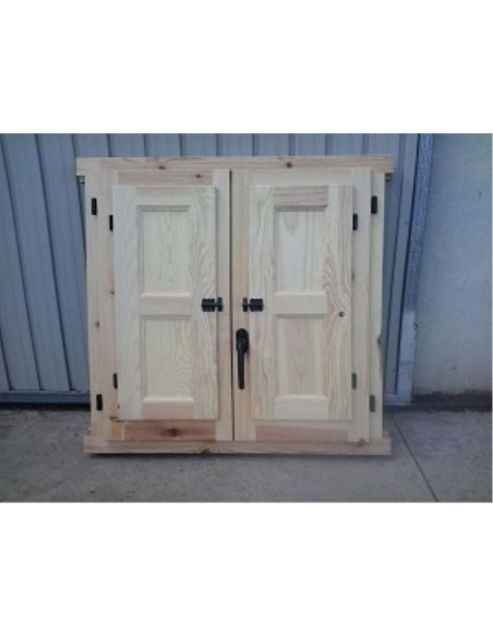 VENTANA MADERA EUROPEA ECO 100X80CM