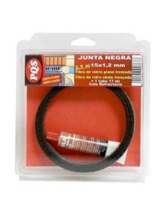 JUNTA PLANA CRISTAL EN FIBRA DE VIDRIO 15MM