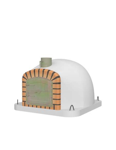 HORNO PREFABRICADO 120X120X85ACM C/TERMOMETRO
