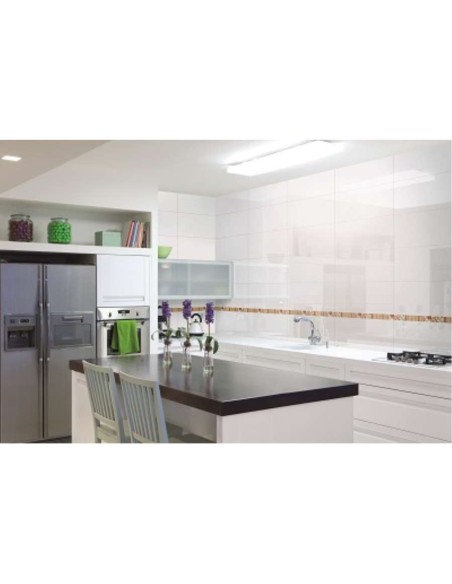 AZULEJO BLANCO BRILLO 33.3x55