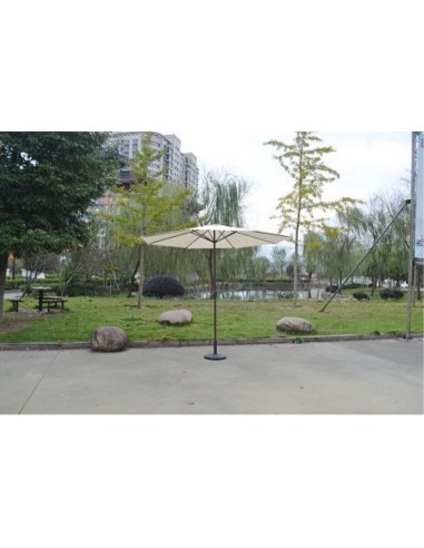 PARASOL REDONDO CARTAGENA BEIGE