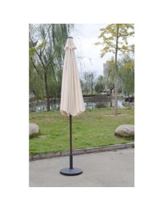 PARASOL REDONDO CARTAGENA BEIGE 2