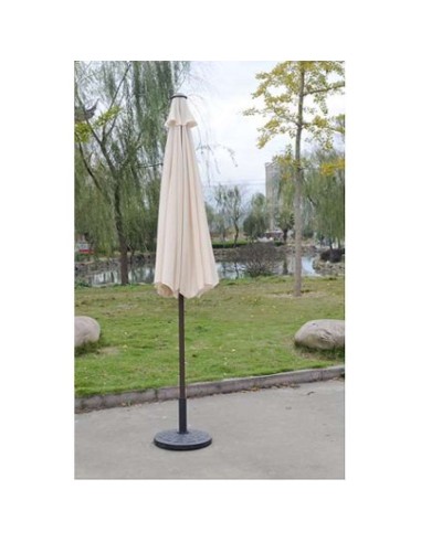 PARASOL REDONDO CARTAGENA BEIGE