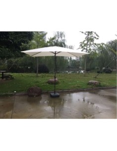 PARASOL RECTANGULAR CALETA BEIGE