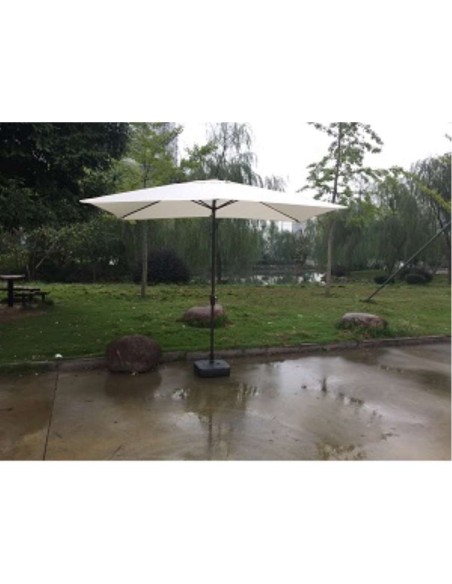 PARASOL RECTANGULAR CALETA BEIGE