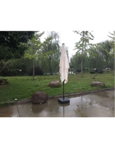 PARASOL RECTANGULAR CALETA BEIGE 2