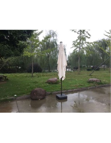 PARASOL RECTANGULAR CALETA BEIGE