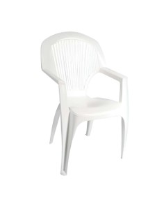 SILLON MONOBLOCK RESPALDO ALTO BLANCO