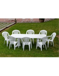 SILLON MONOBLOCK RESPALDO ALTO BLANCO 2