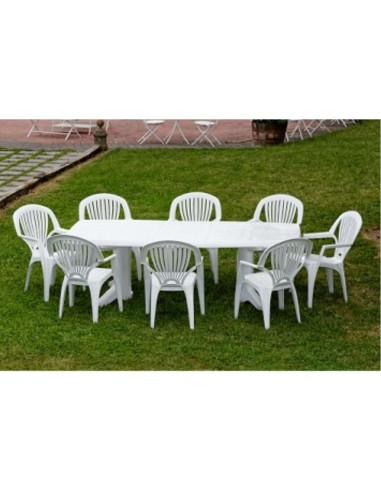 SILLON MONOBLOCK RESPALDO ALTO BLANCO