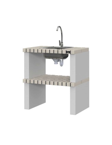 MODULO FREGADERO BARBACOA ALVOR 86X47X86CM LEIRICIMEN