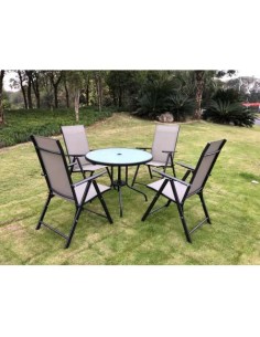 SILLON MULTIPOSICIONES MODELO NEO 550X710X1020MM GRIS