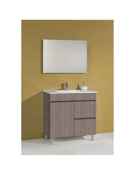 MUEBLE BAÚO HABIMAT ZEUS 80 COLOR ESTEPA