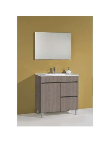 MUEBLE BAÚO HABIMAT ZEUS 80 COLOR ESTEPA