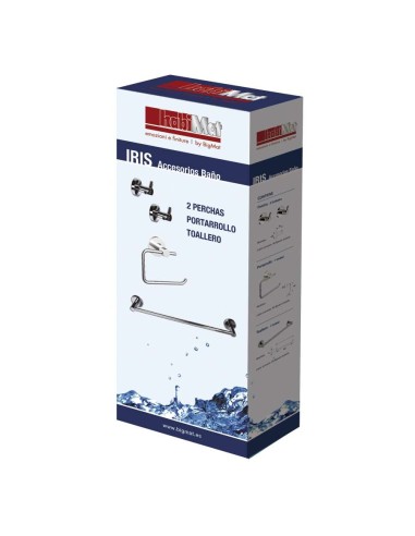 CONJUNTO DE ACCESORIOS DE BAÚO HABIMAT IRIS