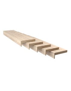 KIT TAPAJUNTAS EXTENSIBLE 7 A 10CM MELAMINA ROBLE TAP.7X1 CPL