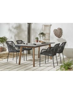 SILLA DE CUERDA MOD.SEVILLA, ESTRUCTURA HIERRO KAEMINGK B