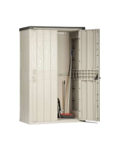 COBERTIZO RESINA HIGH STORA WAY 130X75,6X206,2CM ANTRACITA 2