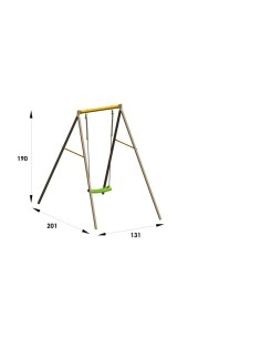 COLUMPIO 1 ASIENTO INDIVIDUAL METAL ALLEGRO JARDIN 2