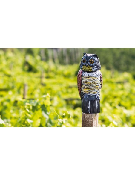 BUHO ESPANTAPAJAROS CABEZA GIRATORIA ALTADEX
