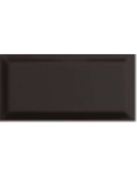 REVESTIMIENTO BISSEL NEGRO BRILLO 10X20