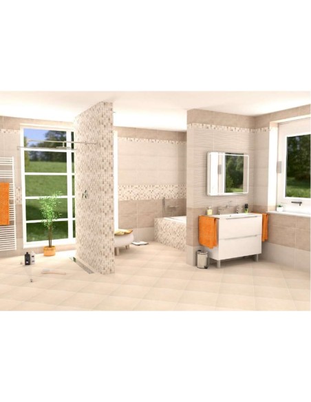 REVESTIMIENTO PR VANGUARD MARFIL MOSAICO 33X55