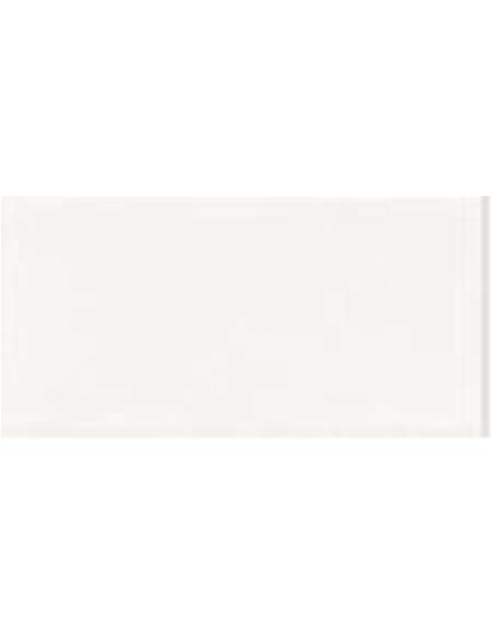 AZULEJO PR BLANCO LISO BRILLO 10X20