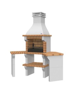 BARBACOA BIGMAT SESIMBRA 170LXX170PX240ACM BRASERO+2BANCADAS (D) LEIRICIMEN