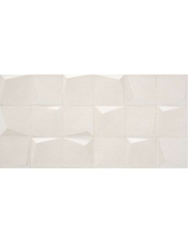 AZULEJO PR DECOR TITANIO PI BLANCO 30X60
