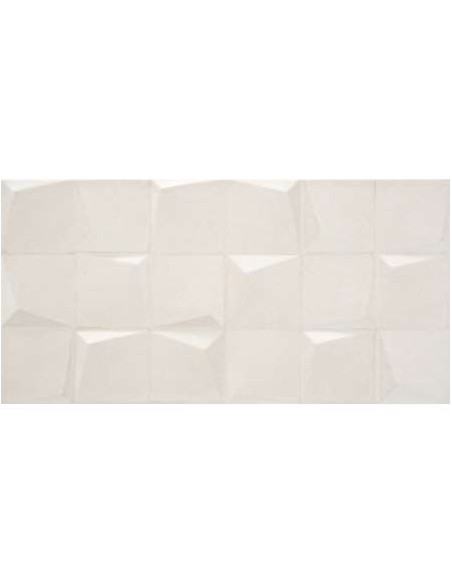 AZULEJO PR DECOR TITANIO PI BLANCO 30X60