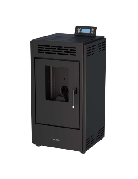 ESTUFA DE PELLET BOREAL 9KW - CANALIZABLE (SIN LATERALES).