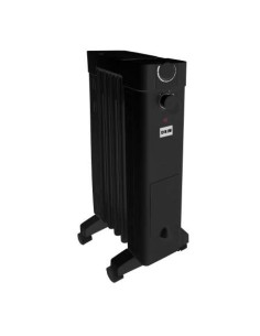 RADIADOR DE ACEITE 5 ELEMENTOS 1000W NEGRO MATE